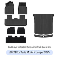Waterproof TPE Floor Mats and Trunk Liner for Electric Crossover