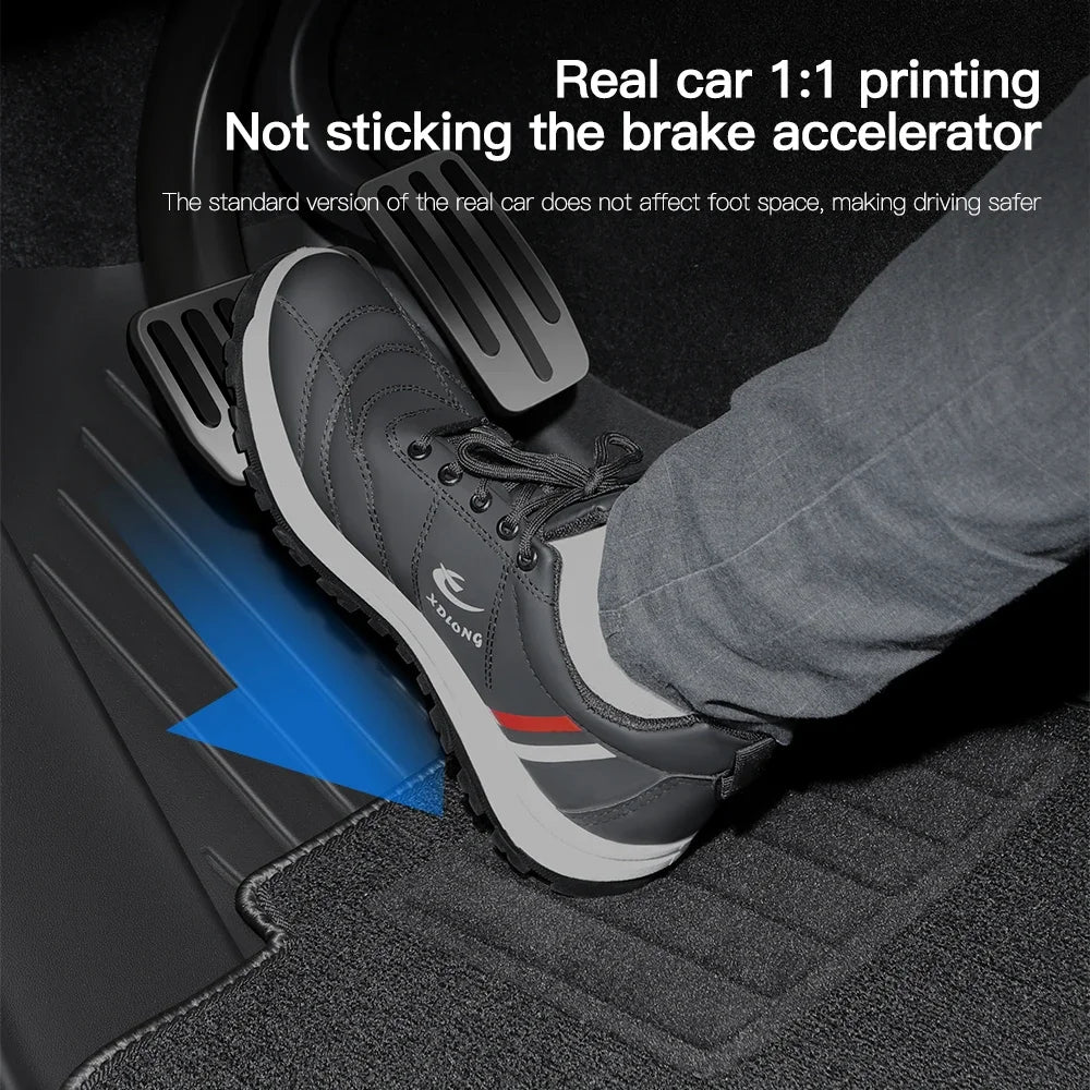 TPE Floor Mats for All Weather Tesla Interior Protection