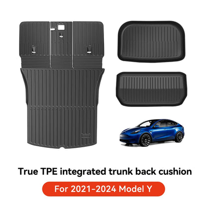 TPE Floor Mats for All Weather Tesla Interior Protection