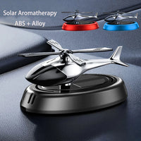 Solar Powered Helicopter Car Aroma Diffuser