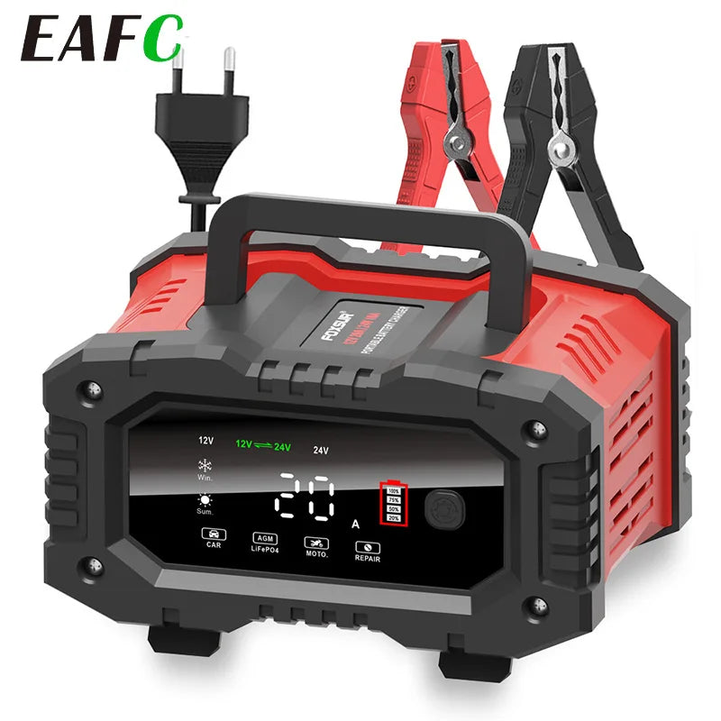 Fully Automatic Smart Battery Charger with Pulse Repair