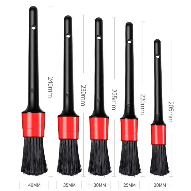 Car Detailing Brush Set for Interior and Exterior Cleaning
