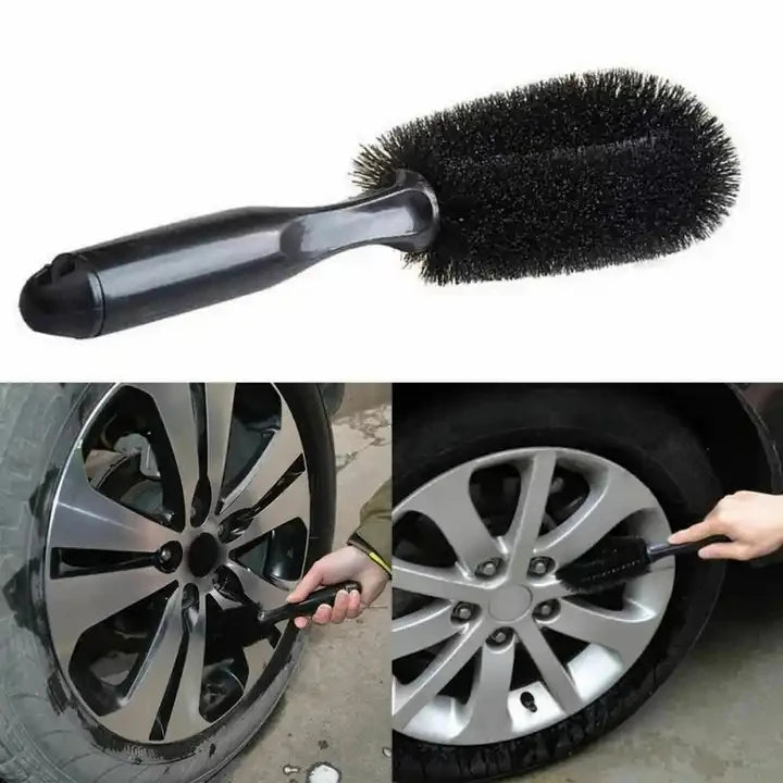 Car Wheel and Tire Cleaning Brush for Detailing