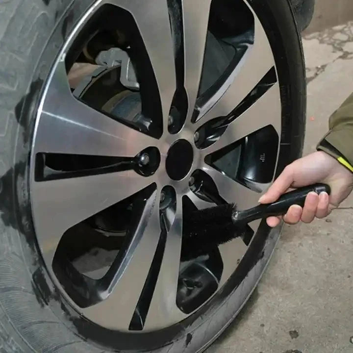 Car Wheel and Tire Cleaning Brush for Detailing