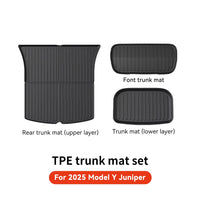 TPE Floor Mats for All Weather Tesla Interior Protection