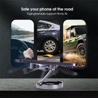 Magnetic Foldable Car Phone Stand with Strong Hold