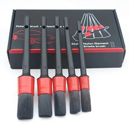 Car Detailing Brush Set for Interior and Exterior Cleaning