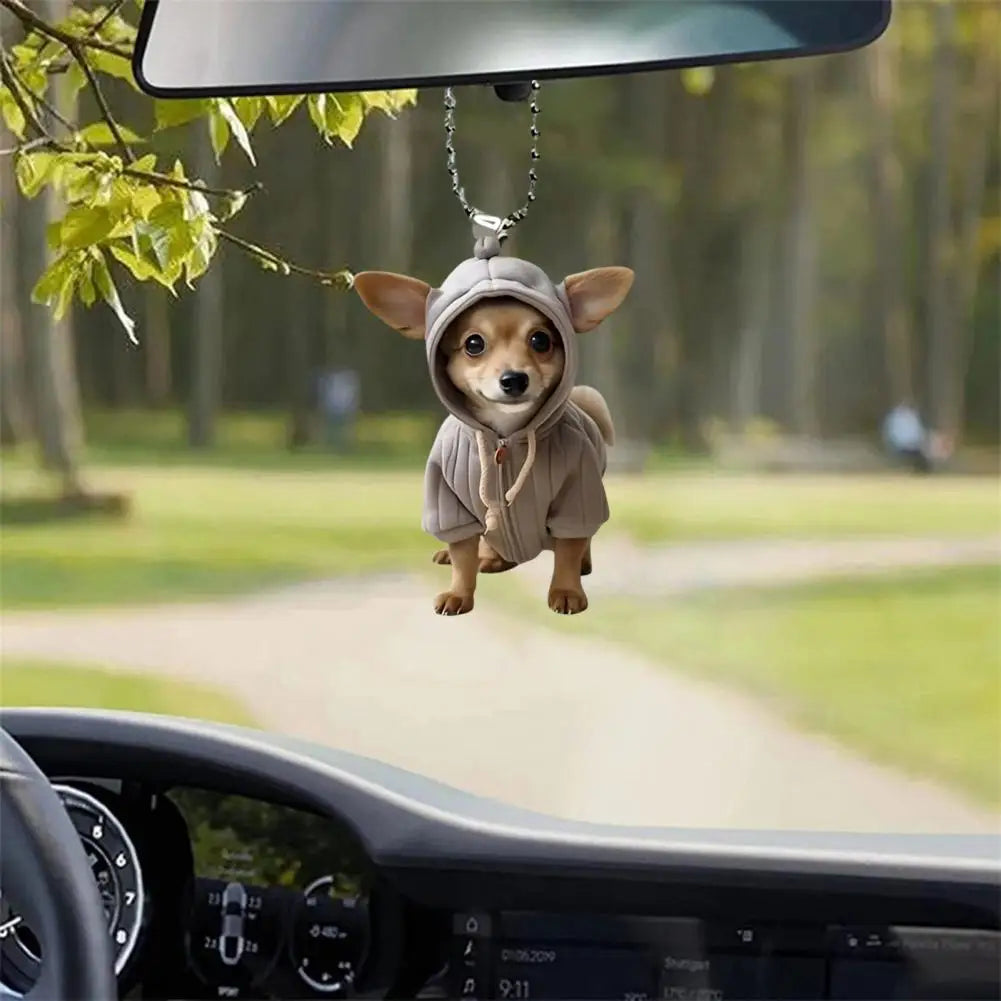 Lightweight Skull Hanging Ornament for Car and Christmas Tree