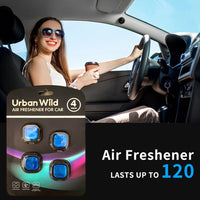 Car Vent Freshener Set with Long Lasting Fragrance