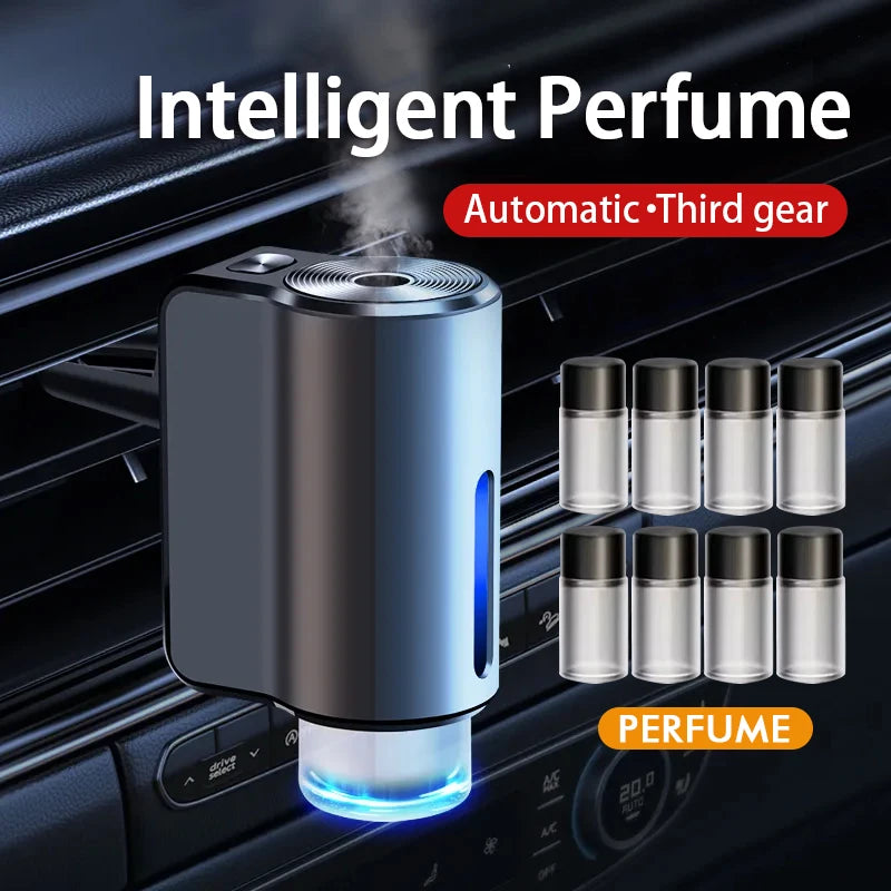 Smart Car Aromatherapy Diffuser with Odor Removal