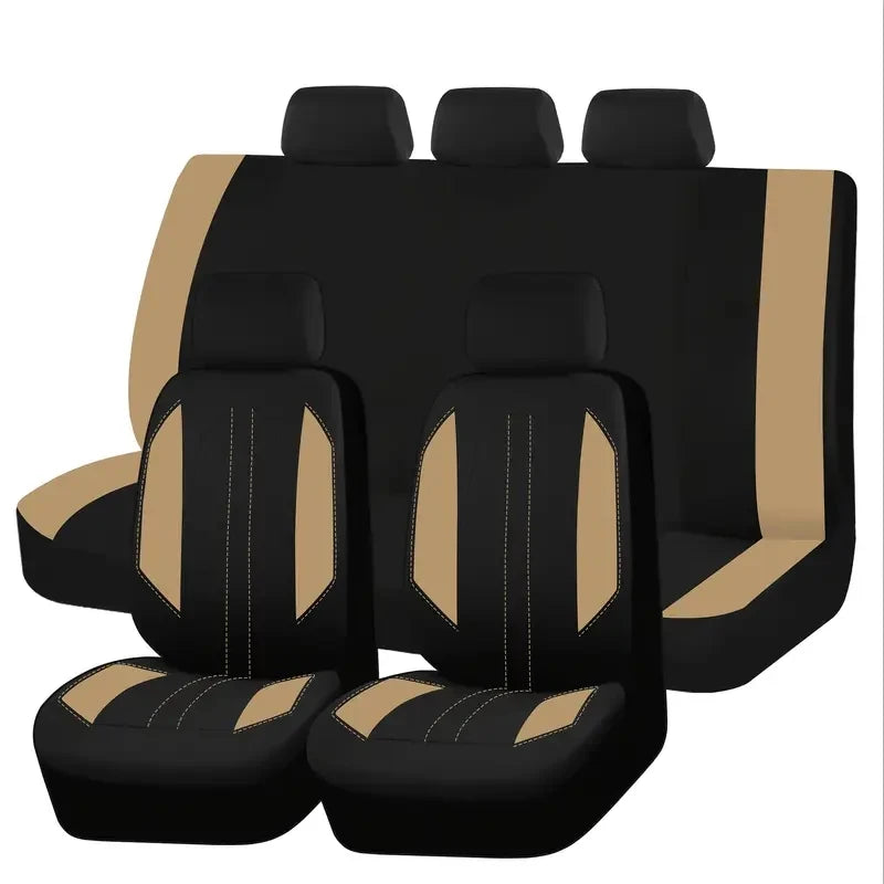 Breathable Car Seat Covers with Universal Fit for Cars SUVs and Trucks
