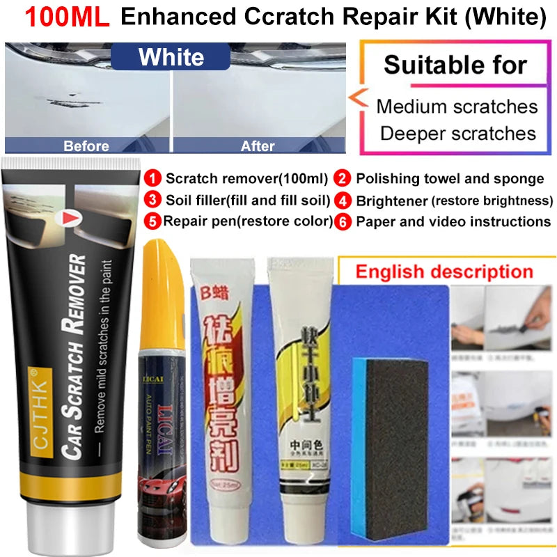 Car Scratch Remover and Polishing Compound