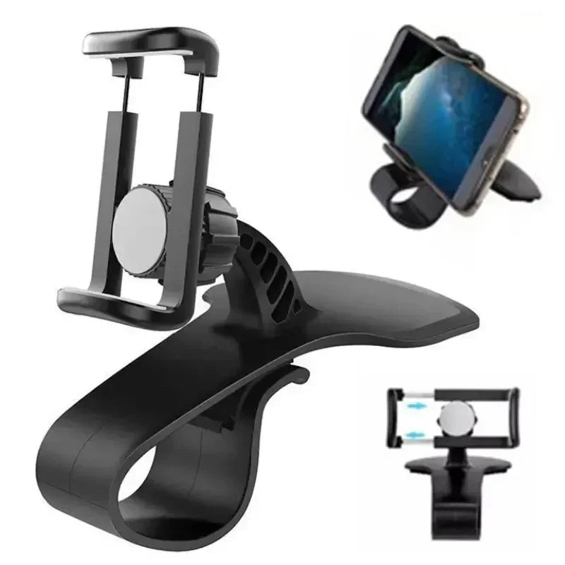 Dashboard Clip Car Phone Holder for All Smartphones