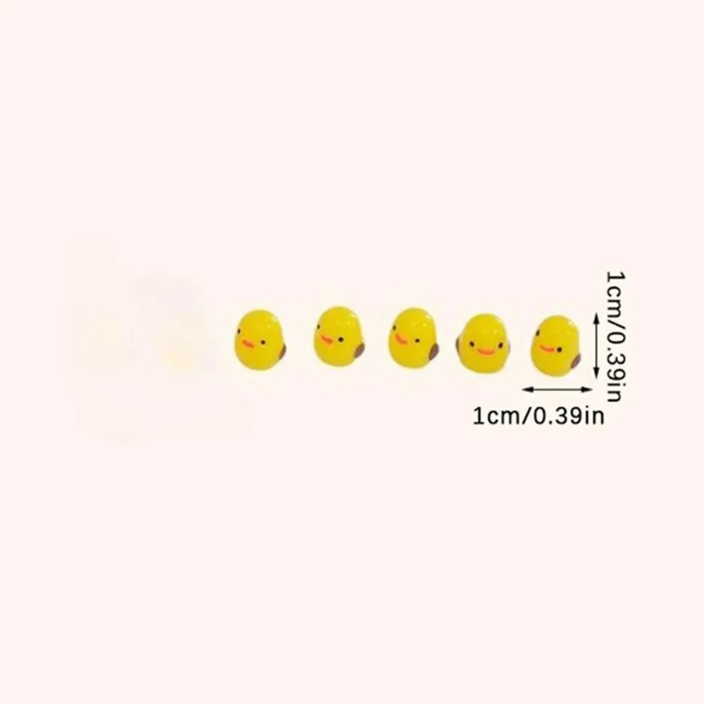 Cute Mini Duck Car Decorations for Rearview Mirror or Dashboard