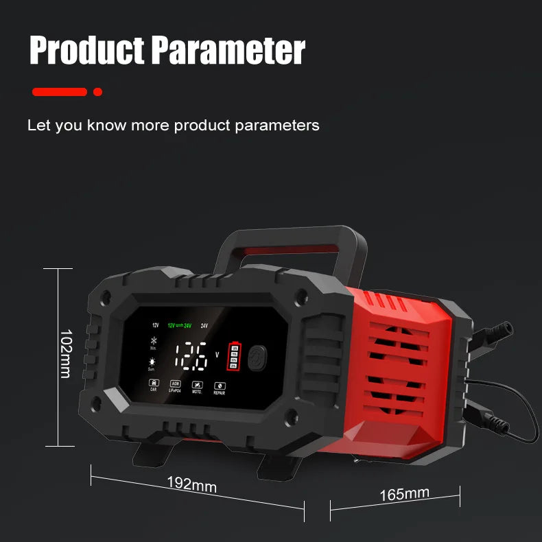 Fully Automatic Smart Battery Charger with Pulse Repair