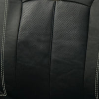 Sporty Racing Leather Car Seat Covers with Universal Fit