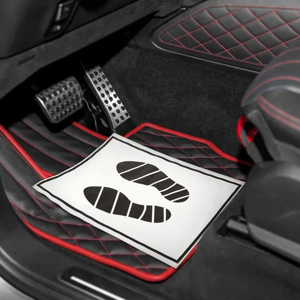 Disposable Waterproof Car Foot Mats for Interior Protection