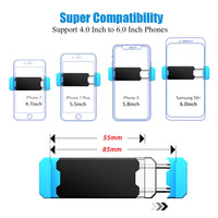 Rotating Car Phone Holder for Air Vent Mounting