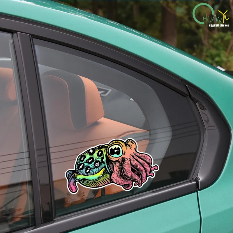 Cuttlefish Waterproof Sticker for Car and Laptop