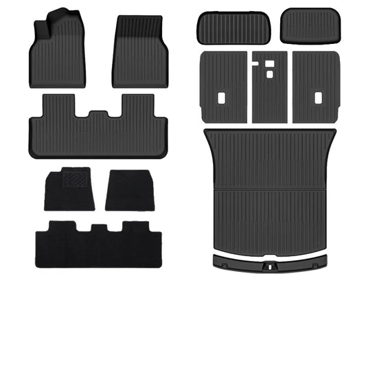 Waterproof TPE Floor Mats and Trunk Liner for Electric Crossover