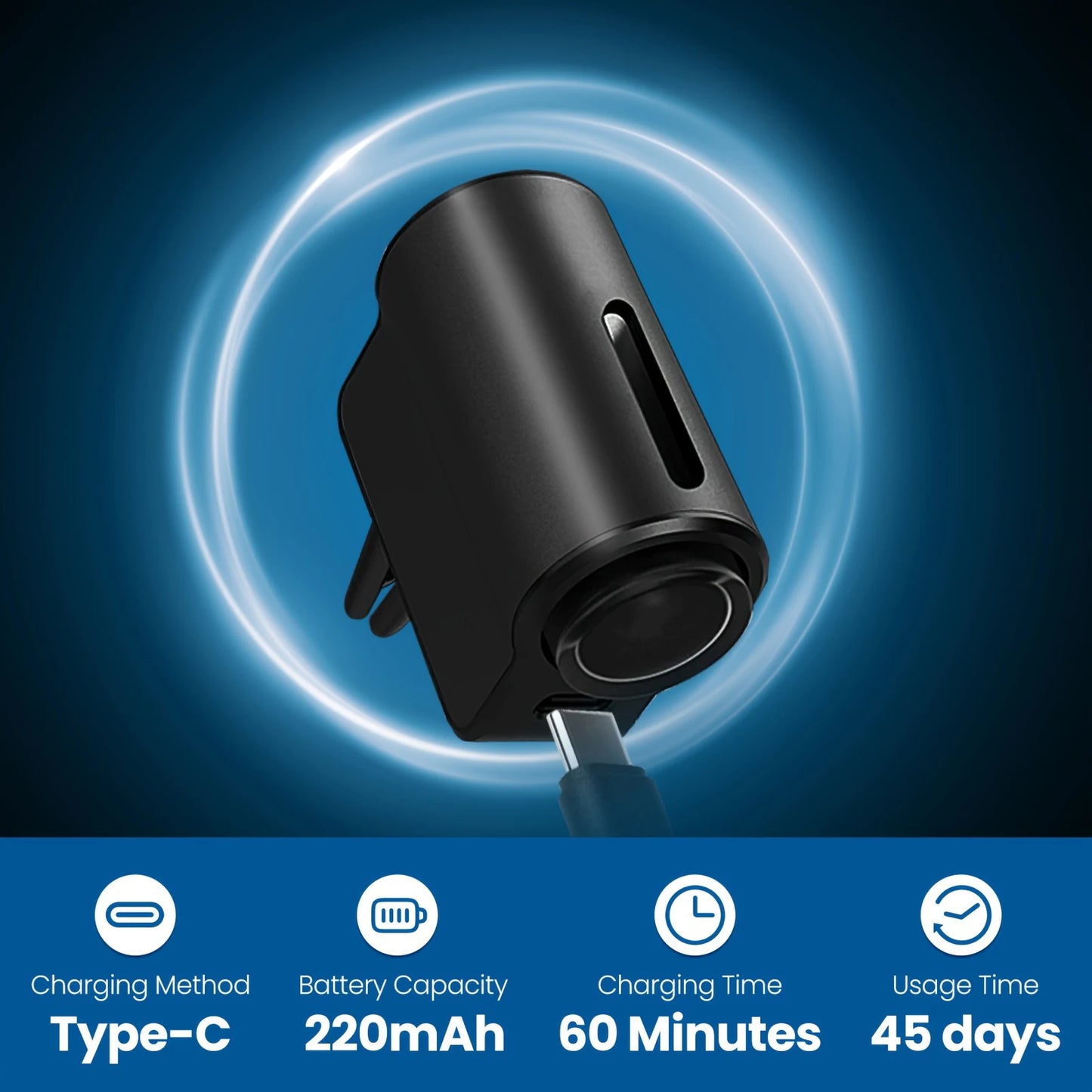 Smart Car Aromatherapy Diffuser with Odor Removal