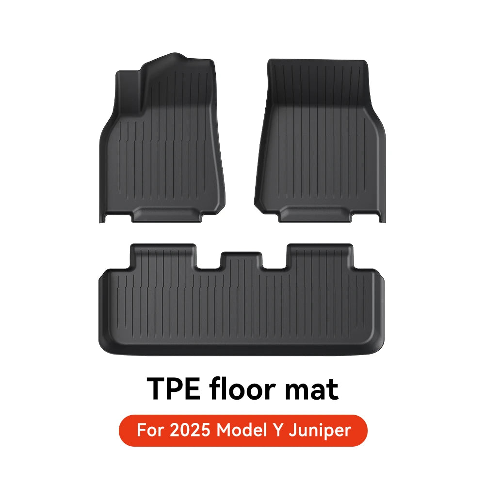 Waterproof TPE Floor Mats and Trunk Liner for Electric SUV