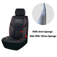 Sport Mesh Car Seat Covers with Universal Fit for Cars SUVs and Vans
