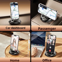 Electric Auto Phone Holder with Rotating Dashboard Mount