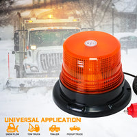 Magnetic Roof Mounted LED Strobe Beacon for Emergency Vehicles