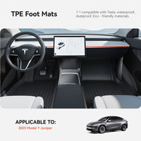 Waterproof TPE Floor Mats and Trunk Liner for Electric SUV