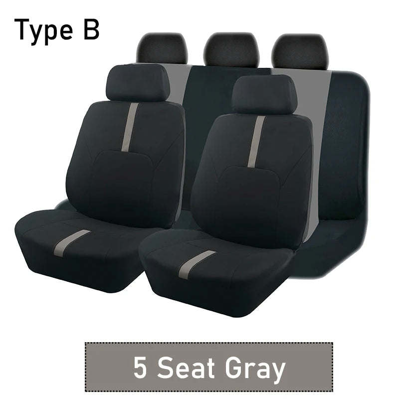 Sport Design Seat Covers with Universal Fit for Cars SUVs and Trucks