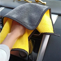 Microfiber Car Cleaning Cloth Pack for Washing and Polishing