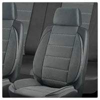 Leather Fluff Stereo Style Car Seat Covers with Universal Fit