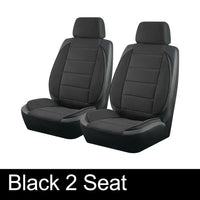 Leather Fluff Stereo Style Car Seat Covers with Universal Fit