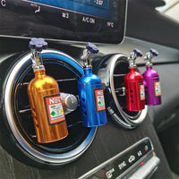Nitrogen Bottle Style Car Vent Air Freshener
