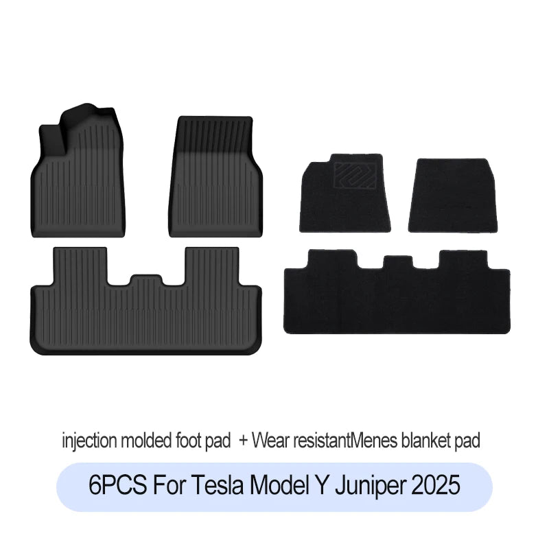 Waterproof TPE Floor Mats and Trunk Liner for Electric Crossover