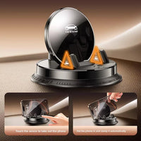 Electric Auto Phone Holder with Rotating Dashboard Mount