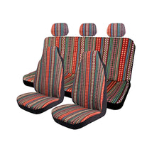 Saddle Blanket Style Car Seat Cover Set with Accessories