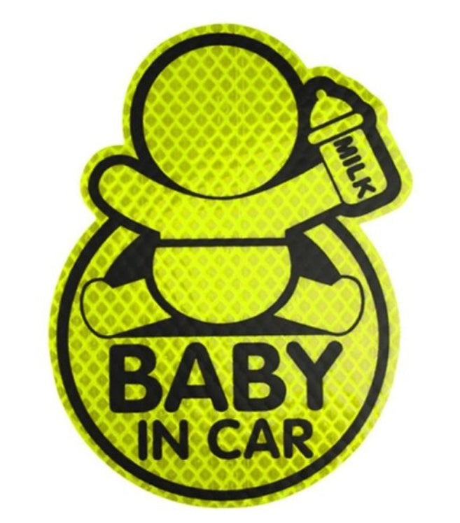 Baby In Car Reflective Car Stickers