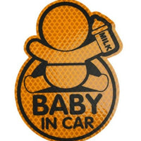 Baby In Car Reflective Car Stickers