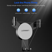 UGREEN 40907 Gravity Drive Air Vent Mount Phone Holder