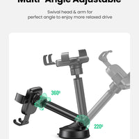 UGREEN 60990 Gravity Phone Holder with Suction Cup (Black)