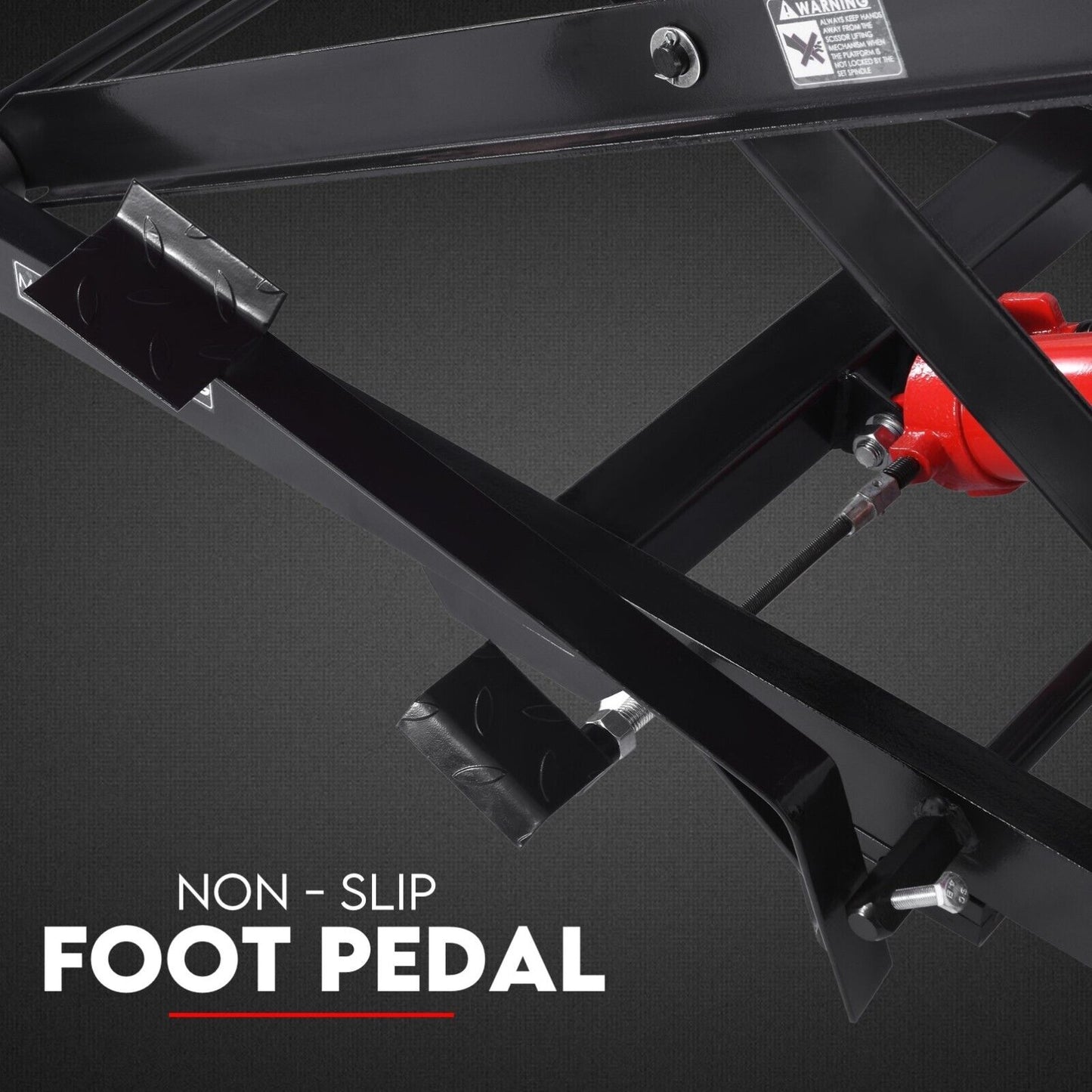 Motorcycle Lift Hydraulic Jack Stand Hoist - 500kg