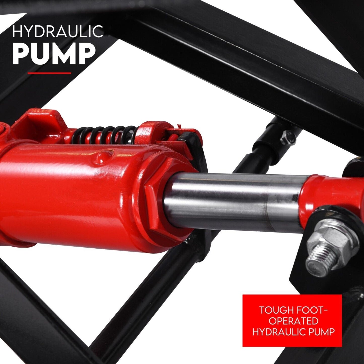 Motorcycle Lift Hydraulic Jack Stand Hoist - 500kg