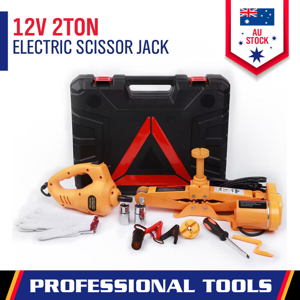 Electric Scissor Car Jack Kit - 2,000kg