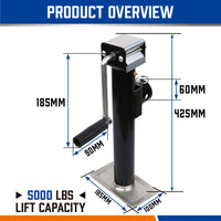 Trailer Caravan Canopy Jack Stand Heavy Duty - 2,267kg
