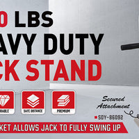 Trailer Canopy Caravan Jack Stand Heavy Duty - 3,175kg
