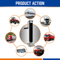 4x Trailer Caravan Canopy Jack with Side Handle - 3,175kg