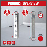 Trailer Caravan Canopy Jack with Side Handle - 2,267kg