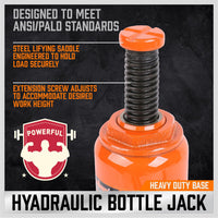 20,000kg Limit - Air Hydraulic Bottle Jack Pneumatic Heavy Duty